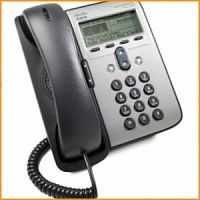IP-телефон бу Cisco CP-7912G (некондиция, пятно на экране)