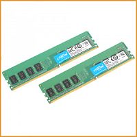 Оперативная память Crucial 2x8GB DDR4 PC4-19200 [CT2K8G4DFS824A]