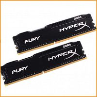 Оперативная память Kingston HyperX FURY 16GB DDR4 PC4-19200 [HX424C15FB/16]
