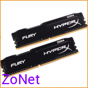 Оперативная память Kingston HyperX FURY 16GB DDR4 PC4-19200 [HX424C15FB/16]