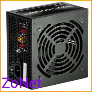 Блок питания Zalman ZM500-LXII 500W (120mm, APFC, КПД 85%)