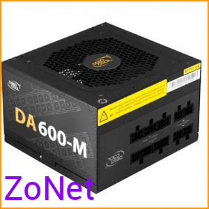 Блок питания Deepcool DA600-M 600W (DP-BZ-DA600-MFM) (120mm, APFC, 80+ Bronze) Модульный