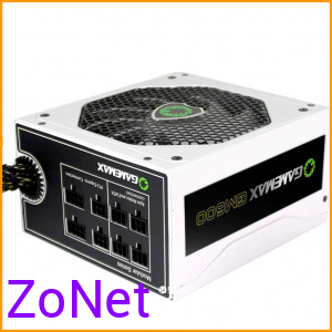 Блок питания ATX 600W GameMax GM-600 White