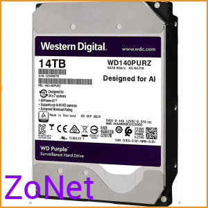 14 ТБ Жесткий диск WD Purple [WD140PURZ]