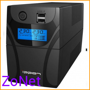 ИБП Powerman Back Pro 850VA (2xSchuko, 12V/9Ah, 510W)