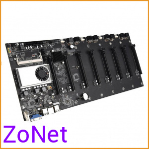 Материнская плата с процессором BTC-T37 professional mining motherboard