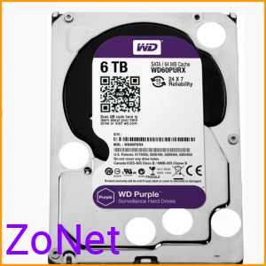 Жёсткий диск бу HDD 3.5 6.0 Тб WD [WD60PURX]