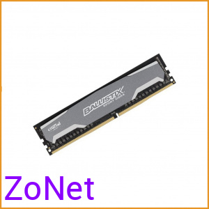 Оперативная память Crucial Ballistix Sport LT Gray 16GB DDR4 PC4-19200 [BLS16G4D240FSB]