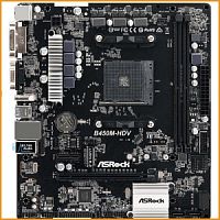 Материнская плата бу ASRock B450M-HDV