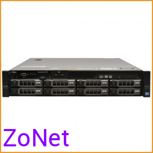 Сервер БУ DELL PowerEgde R720 8xLFF  / 2 x E5-2680 v2 / 6 x 16GB / H710/2x750W