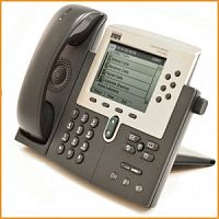IP-телефон бу Cisco CP-7960G (некондиция, царапины на экране, не фиксируется подставка)