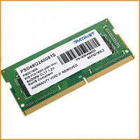 Оперативная память Patriot Signature Line 8GB DDR4 SODIMM PC4-19200 [PSD48G240081S]
