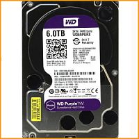 Жесткий диск (HDD) Western Digital Purple 6Tb WD60PURZ