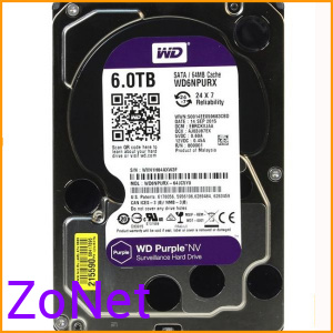 Жесткий диск (HDD) Western Digital Purple 6Tb WD60PURZ