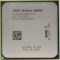 Процессор AMD Athlon 3000G (Oem) (YD3000C6M2OFH)