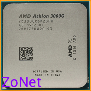 Процессор AMD Athlon 3000G (Oem) (YD3000C6M2OFH)