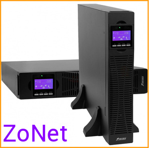 ИБП Powerman Online RT 3000 (2700W, 2U/stand, 6x12V/9Ah, 9xIEC320, LCD, USB, RS232, SNMP)