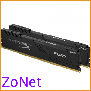 Оперативная память HyperX Fury 2x8GB DDR4 PC4-21300 HX426C16FB3K2/16