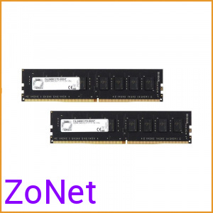 Оперативная память G.Skill Value 2x4GB DDR4 PC4-19200 F4-2400C17D-8GNT