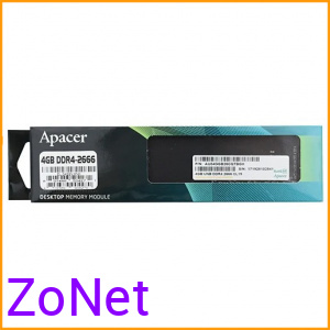 Оперативная память 4GB PC-21300 DDR4-2666 Apacer (AU04GGB26CQTBGH) CL19