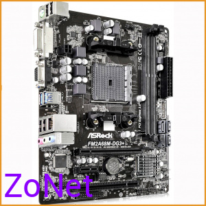 Материнская плата бу ASRock FM2A68M-DG3+