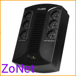 ИБП Sven UPS UP-L1000E (6 euro sockets) Black