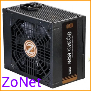 Блок питания Zalman ZM650-GVII 650W (120mm, APFC, 80+ Bronze)